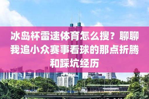 冰岛杯雷速体育怎么搜?聊聊我追小众赛事看球的那点折腾和踩坑经历