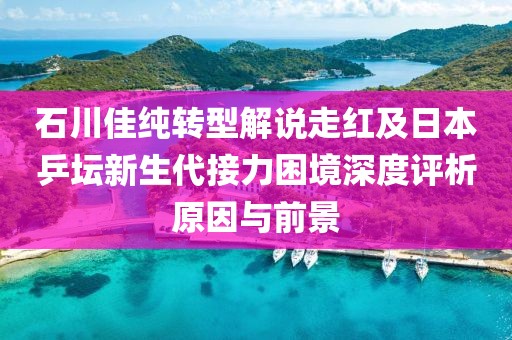 石川佳纯转型解说走红及日本乒坛新生代接力困境深度评析原因与前景
